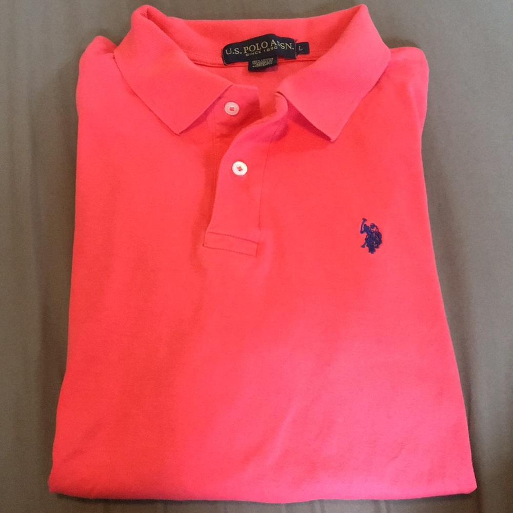 U.S. Polo Assn. pink Polo Shirt